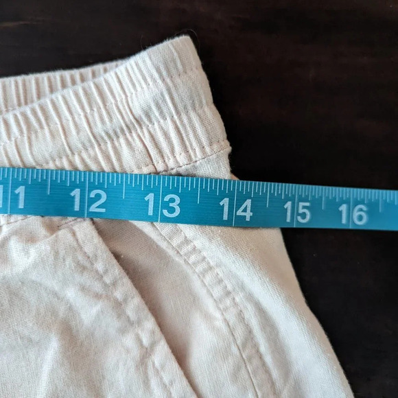 Ambercrombie & Fitch Pink Cotton/Linen Blend Shorts Size XS - Picture 7 of 10